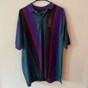Vintage 1996 Atlanta Olympics Multicolor Polo
